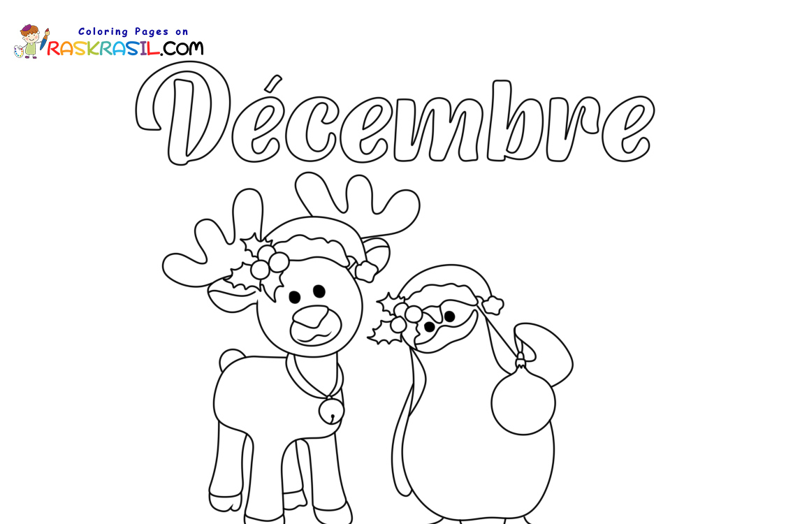 Raskrasil.com-Coloriage-Decembre-Pingouin-et-Renne