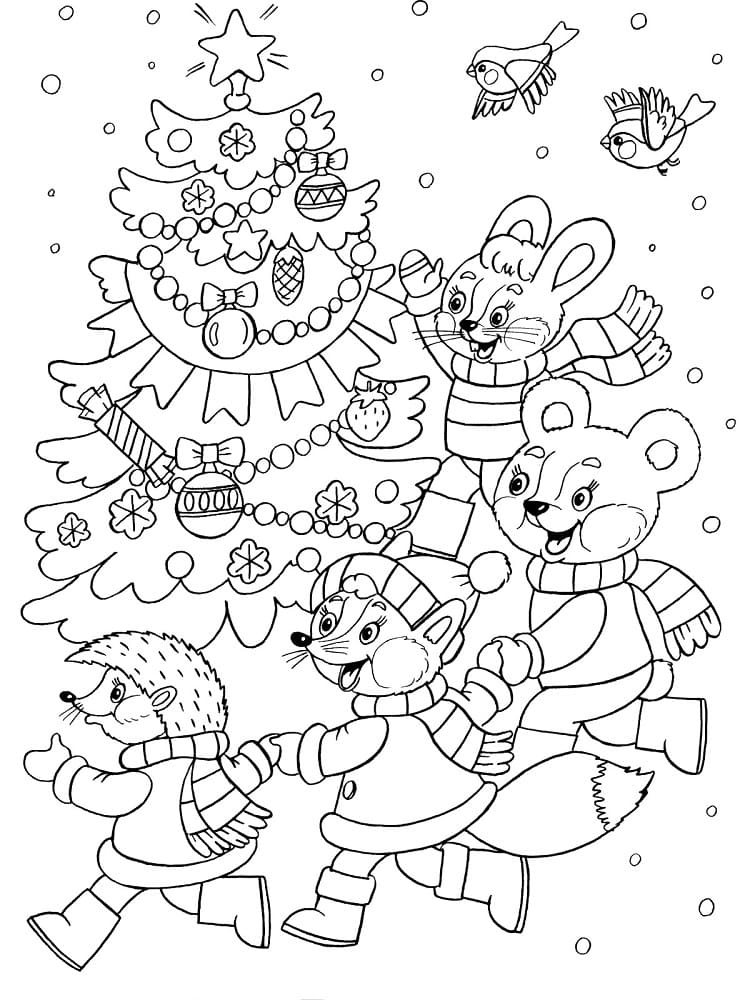 Raskrasil.com-Coloring-Pages-Christmas-Animals-35