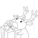 Raskrasil.com-Coloring-Pages-Christmas-Animals-Cute-Deer