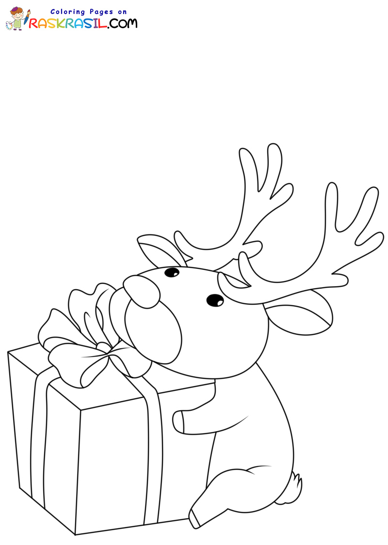 Raskrasil.com-Coloring-Pages-Christmas-Animals-Cute-Deer
