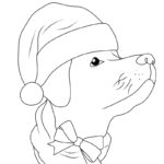 Raskrasil.com-Coloring-Pages-Christmas-Animals-Dog