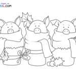 Raskrasil.com-Coloring-Pages-Christmas-Animals-Three-Pigs