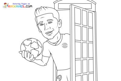 Ausmalbilder FC Bayern München | Malvorlagen zum Ausdrucken