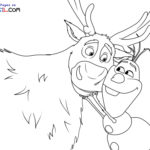 Raskrasil.com-Coloring-Pages-Frozen-2-Sven-and-Olaf