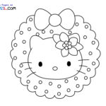Raskrasil.com-Coloring-Pages-Hello-Kitty-In-a-Christmas-wreath