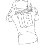 Raskrasil.com-Coloring-Pages-Justin-Jefferson-In-the-famous-pose