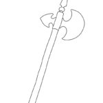 Raskrasil.com-Coloring-Pages-Medieval-Ax
