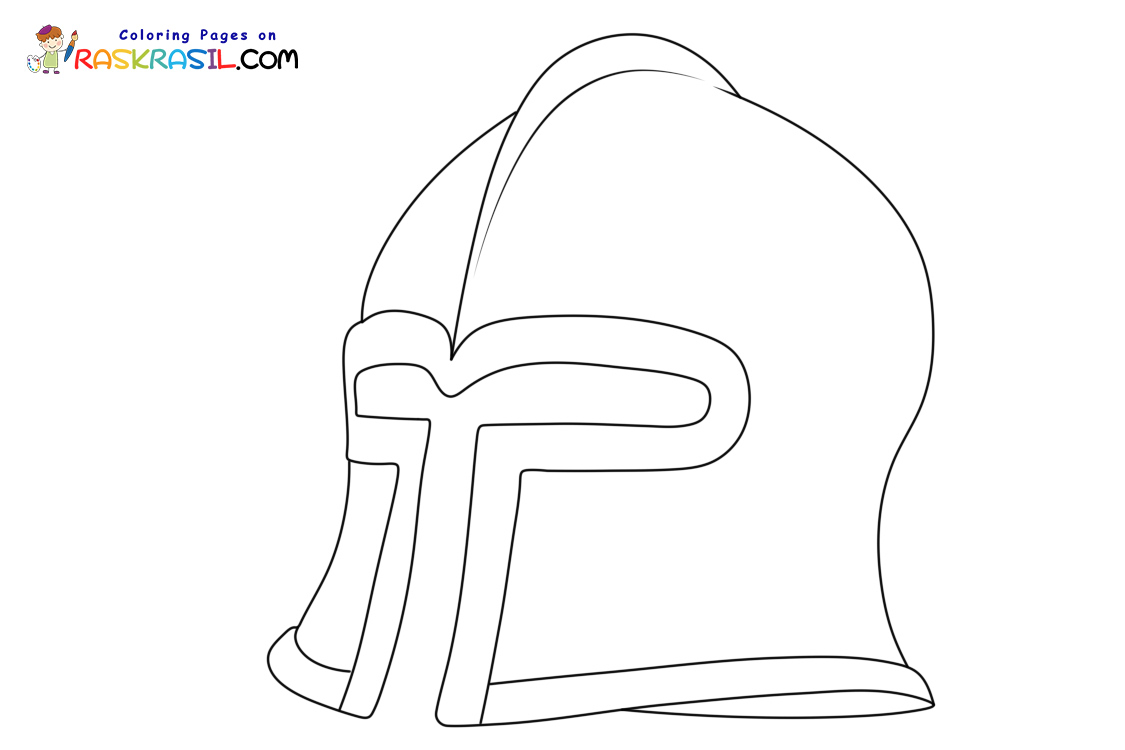 Raskrasil.com-Coloring-Pages-Medieval-Helmet-1