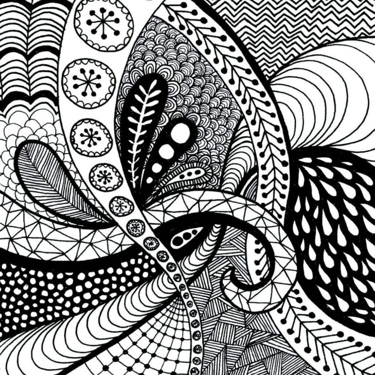 Ausmalbilder Zentangle Kostenlos Malvorlagen Zum Ausdrucken