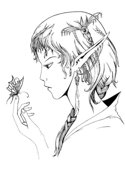  Foto zu Ausmalbilder Elf 