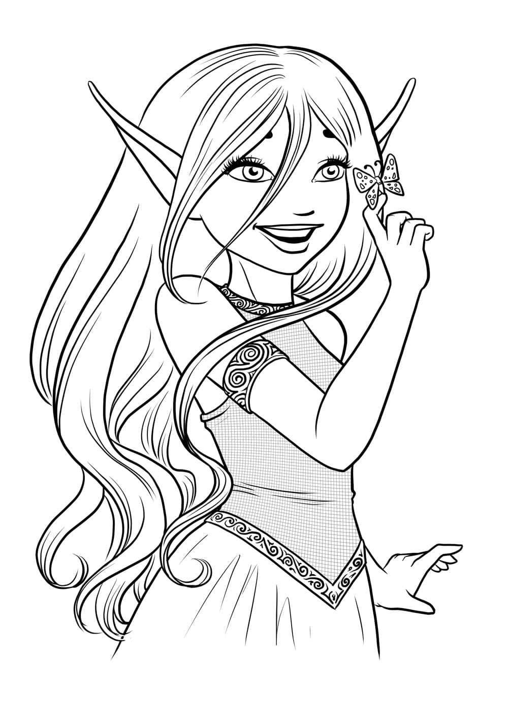 Raskrasil.com-Elf-Coloring-Pages-7