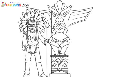 Native Americans Coloring Pages