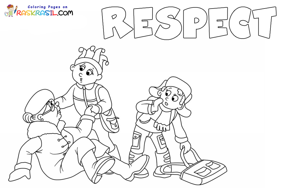 Coloriage Respect Imprimer