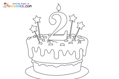 Coloring Pages for 2- to 3-Year-Old Kids