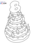 Raskrasil.com-8-Years-Old-Coloring-Pages-Big-Cake