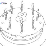 Raskrasil.com-8-Years-Old-Coloring-Pages-Cake