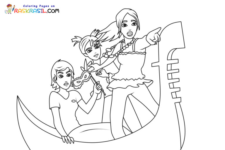 Ausmalbilder Die drei !!! Malvorlagen Kostenlos zum Ausdrucken