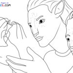 Raskrasil.com-Avatar-2-Jake Sully-and-Neytiri-Coloring-Pages
