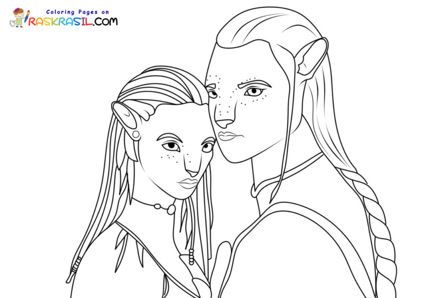 Avatar 2 Coloring Pages