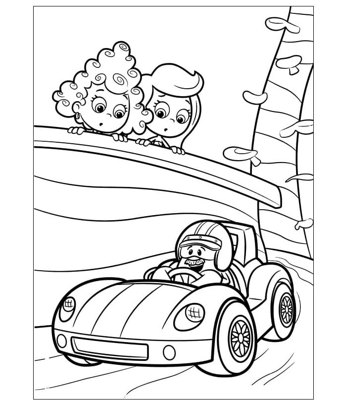 Dibujos de Bubble Guppies para Colorear