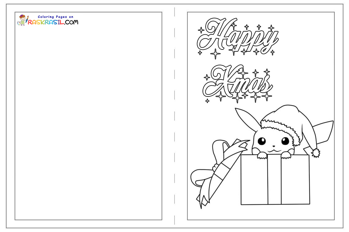 Raskrasil.com-Christmas-Card-Happy-Xmas-Pikachu-Coloring-Pages