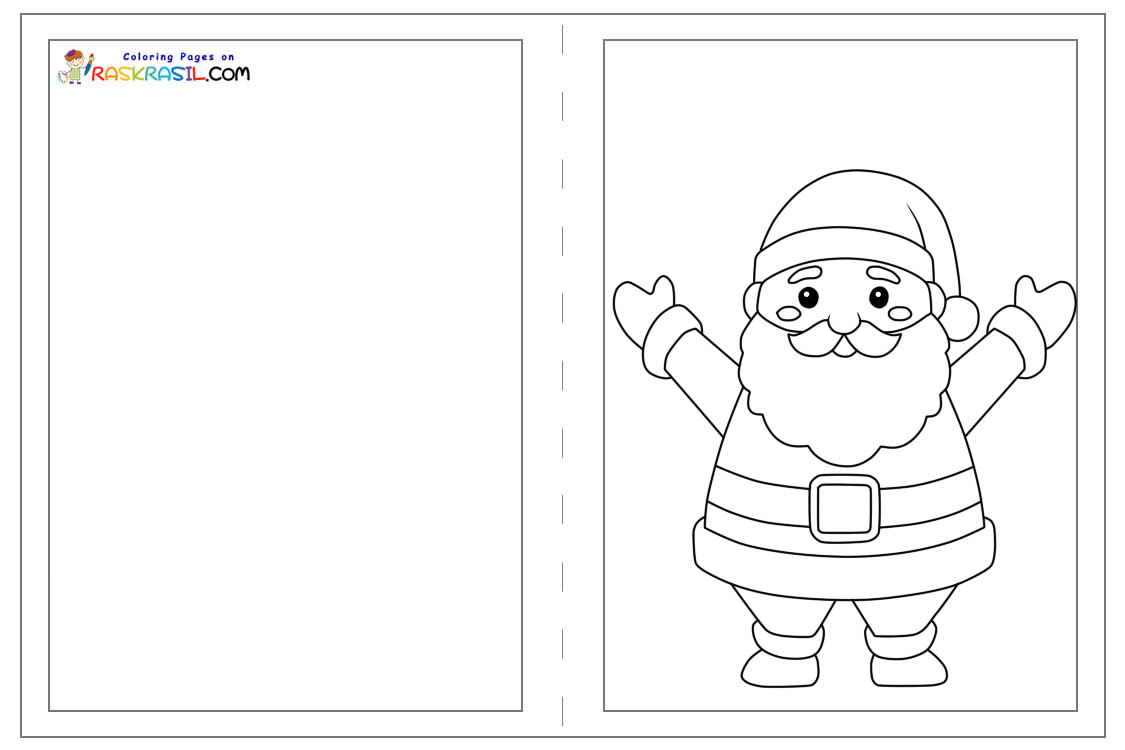 Raskrasil.com-Christmas-Card-Santa-Coloring-Pages