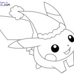 Raskrasil.com-Coloring-Pages-Christmas-Pikachu-Runs