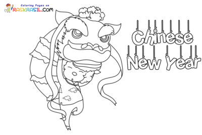 Chinese New Year Coloring Pages