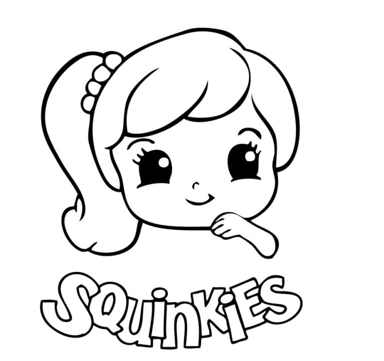 Dibujos Fáciles para Colorear para Niñas