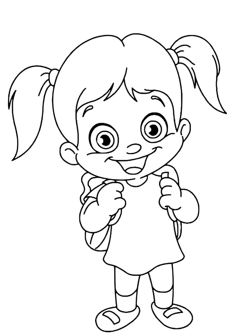 Dibujos de Niñas para Colorear