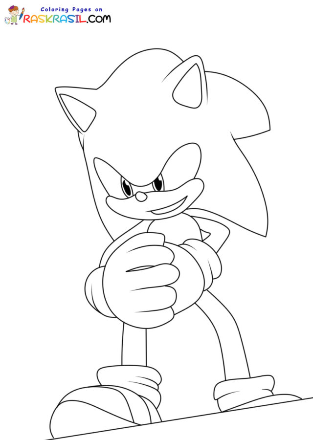 Disegni di Sonic Prime da Colorare