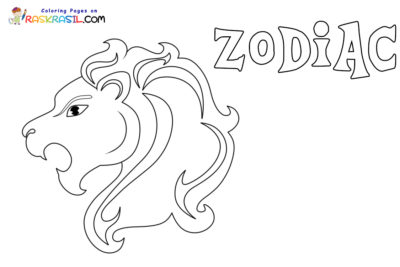 Zodiac Signs Coloring Pages