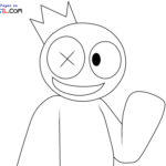 Raskrasil.com-Cute-Blue-Rainbow-Friends-Coloring-Pages