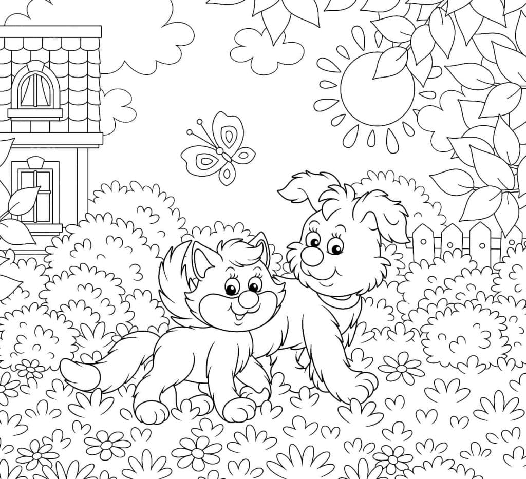 Raskrasil.com-Dog-And-Cat-Coloring-Pages-10