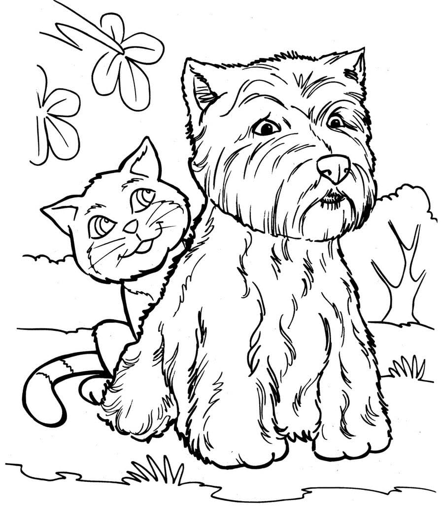 Raskrasil.com-Dog-And-Cat-Coloring-Pages-6