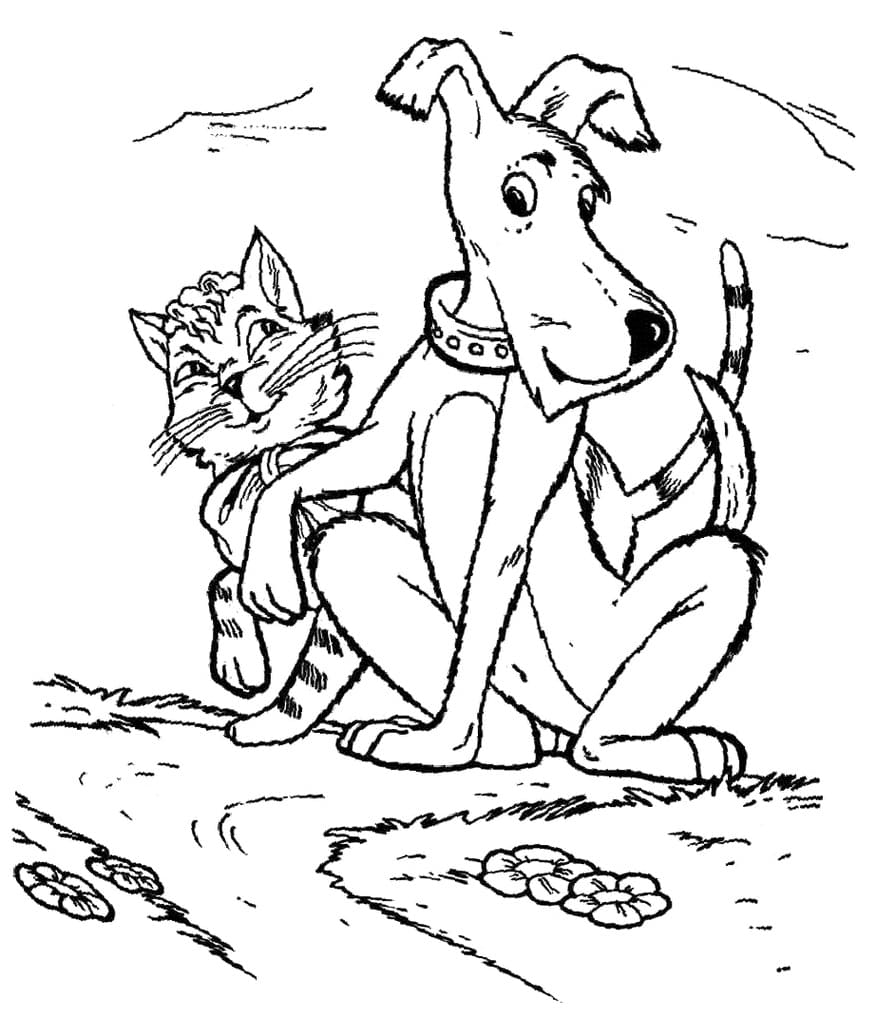 Raskrasil.com-Dog-And-Cat-Coloring-Pages-7