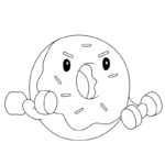 Raskrasil.com-Donut-Gym-Coloring-Pages
