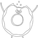 Raskrasil.com-Donut-New-Coloring-Pages-1