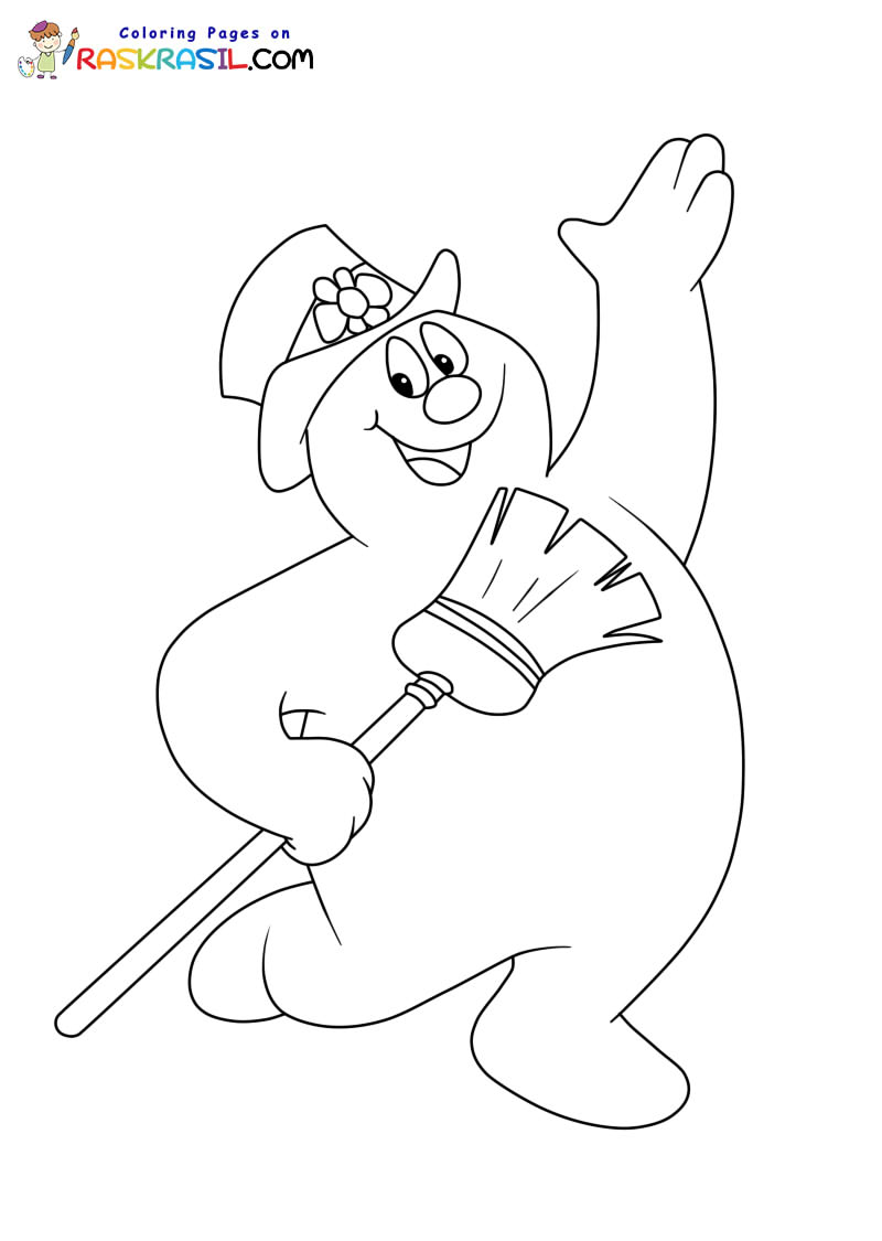 Frosty the Snowman Coloring Pages