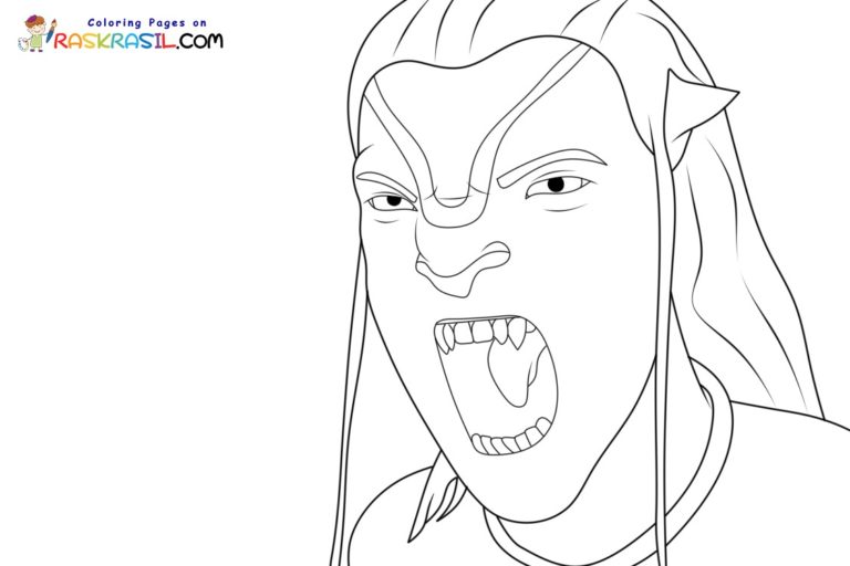 Coloriage Avatar 2 Le Film à Imprimer