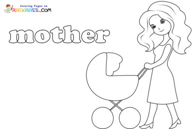 Mother Coloring Pages