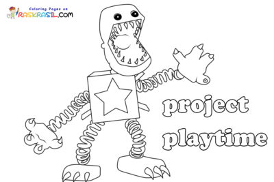 Project Playtime Coloring Pages