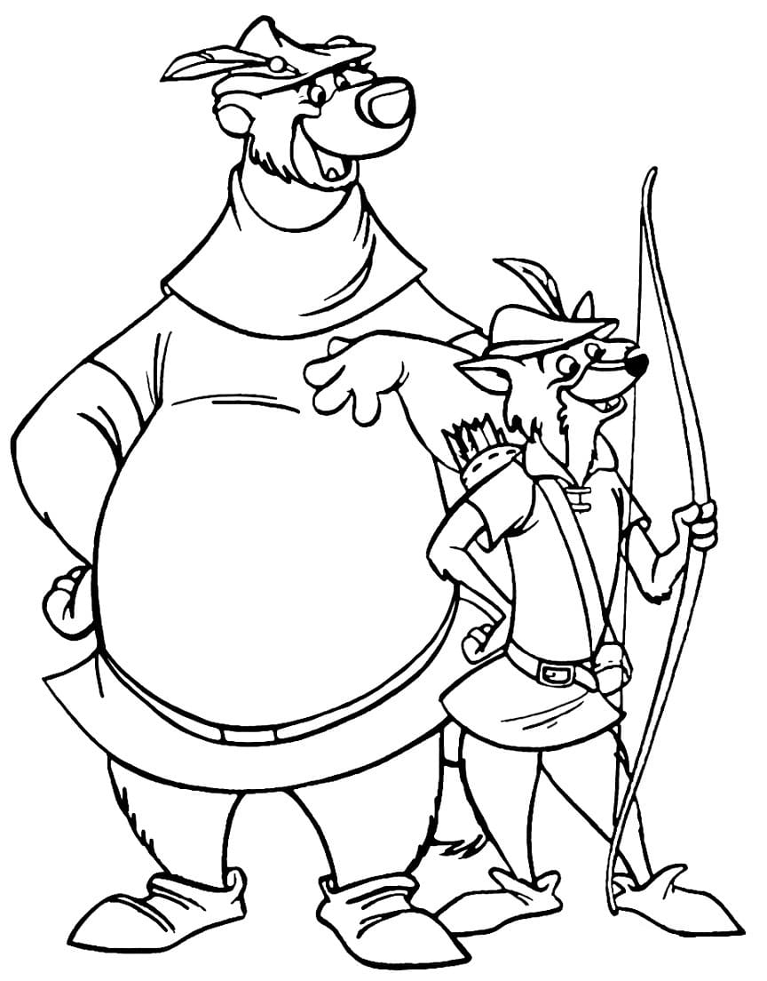 Raskrasil.com-Robin-Hood-Coloring-Pages-12