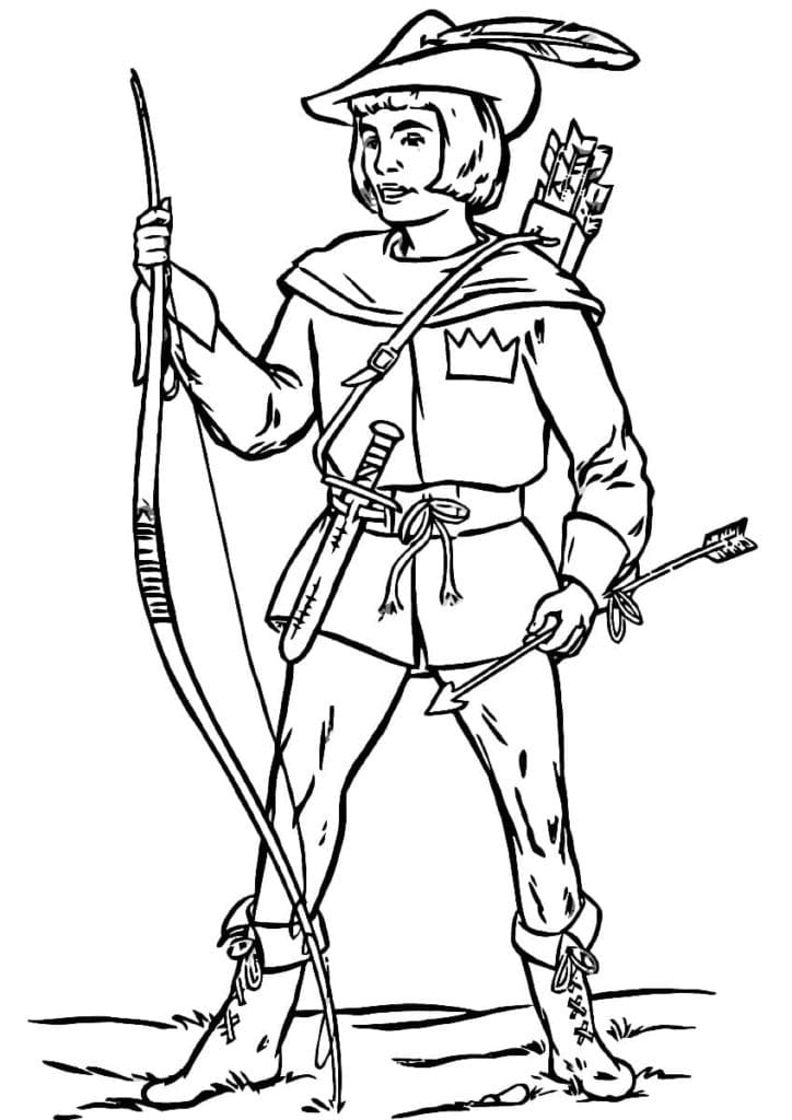 Raskrasil.com-Robin-Hood-Coloring-Pages-49