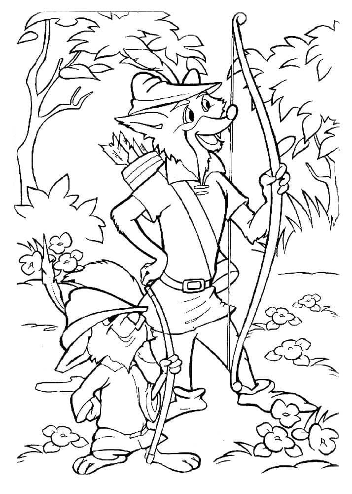 Raskrasil.com-Robin-Hood-Coloring-Pages-51
