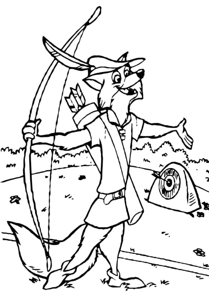 Raskrasil.com-Robin-Hood-Coloring-Pages-55