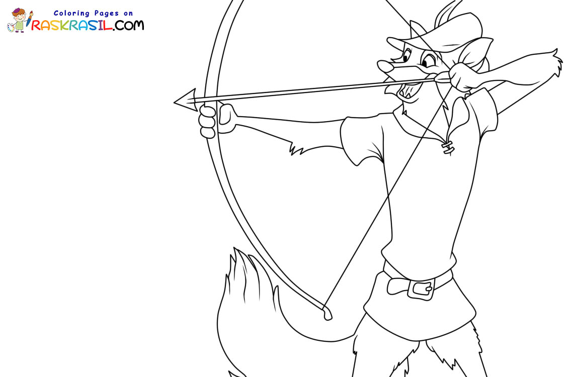 Raskrasil.com-Robin-Hood-New-Coloring-Pages-9