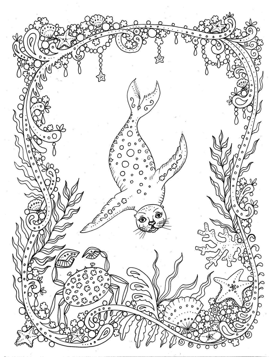 Raskrasil.com-Seal-Coloring-Pages-1