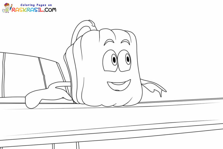 Spookley Coloring Pages