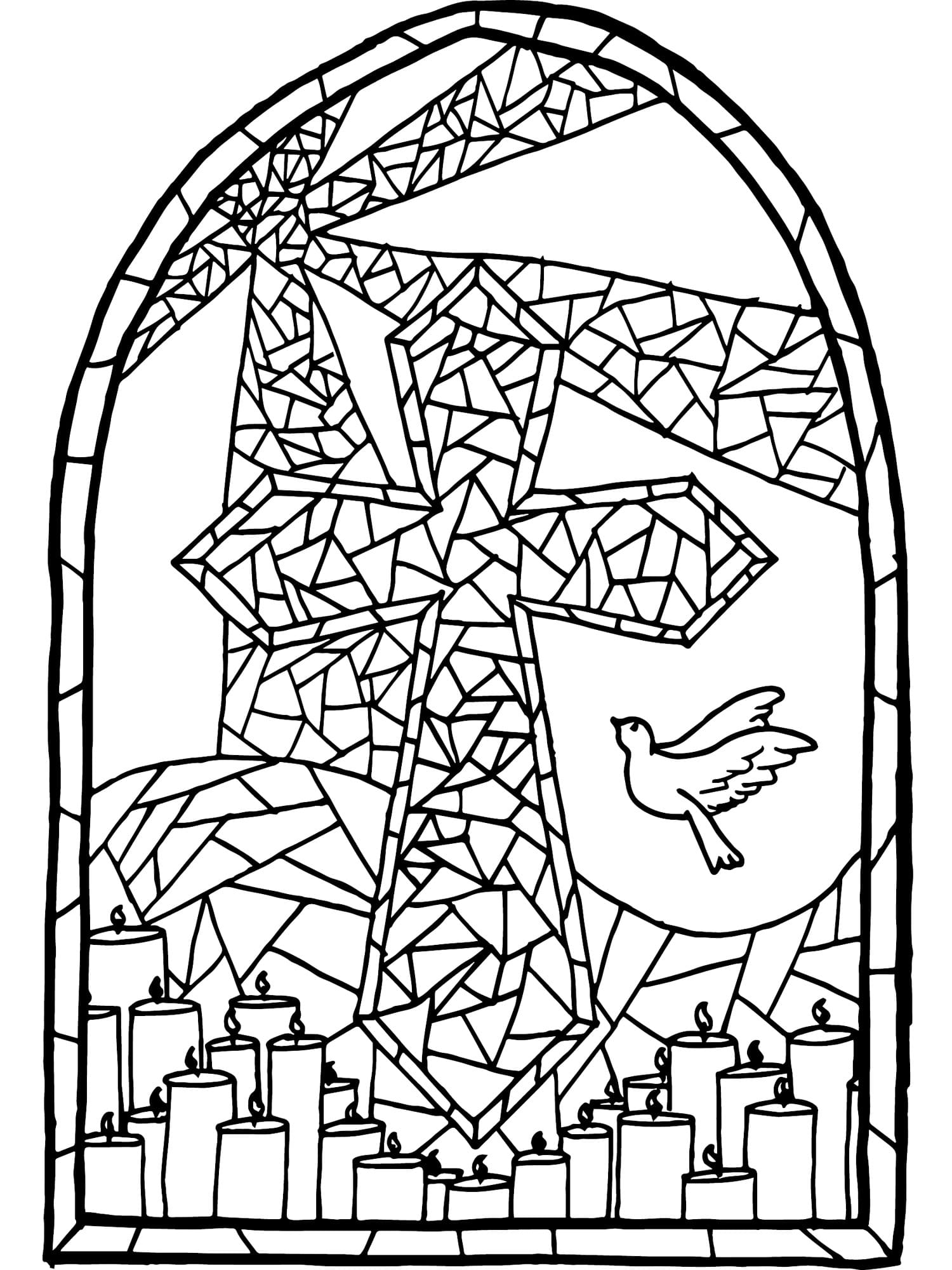 Raskrasil.com-Stained-Glass-Coloring-Pages-4